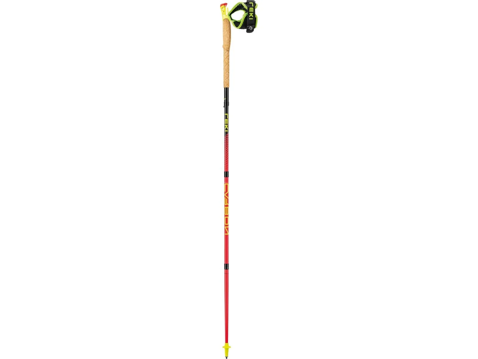 LEKI Ultratrail FX.One, Unisex, Sammenfoldelig, Stiløb, I-type greb, Skum, Carbon (HRC)