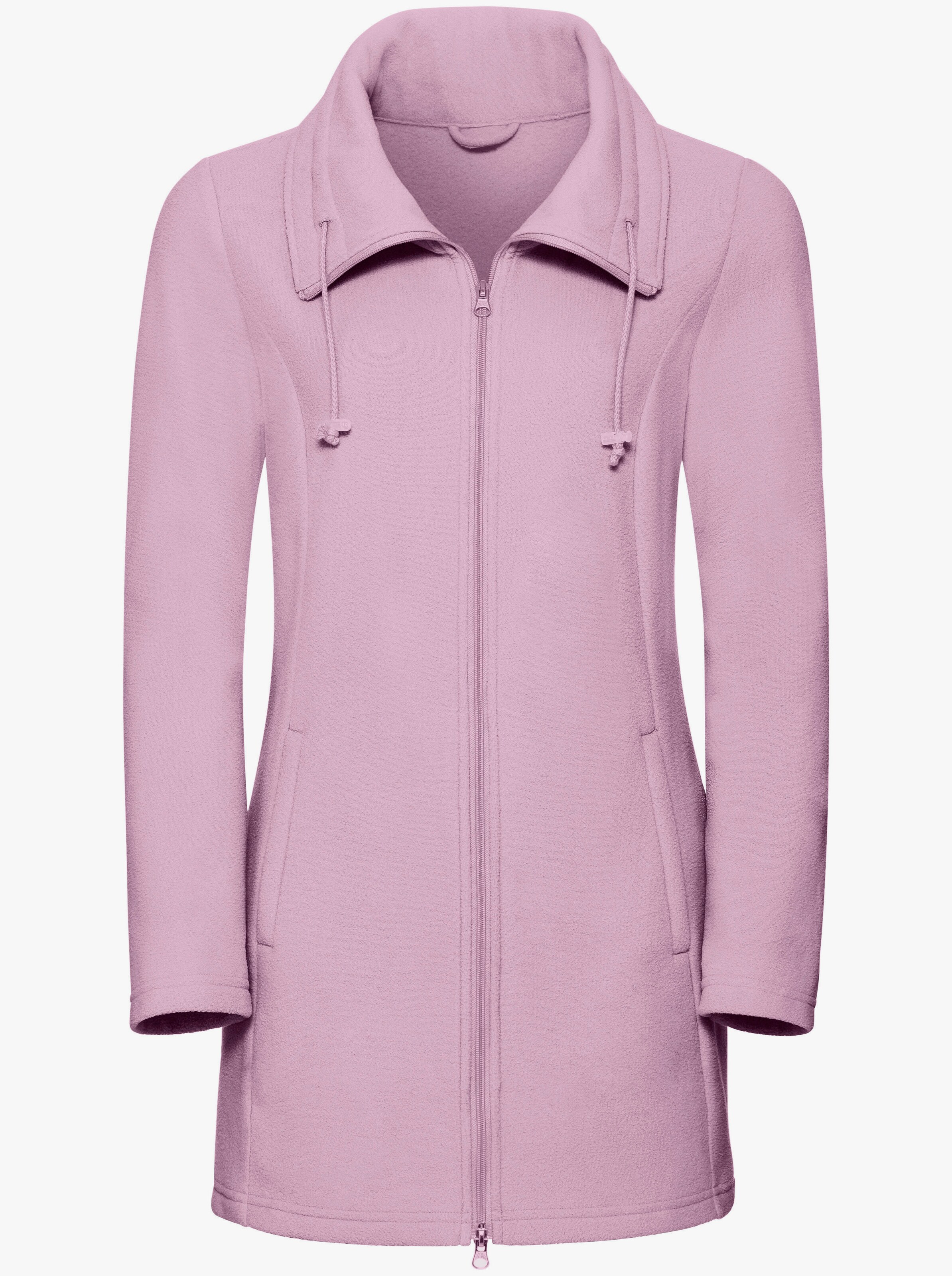 Fleecejacke mit 2-Wege-Reißverschluss