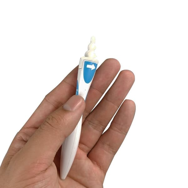 Ørenrenser med gummispiral og silikonspisser
