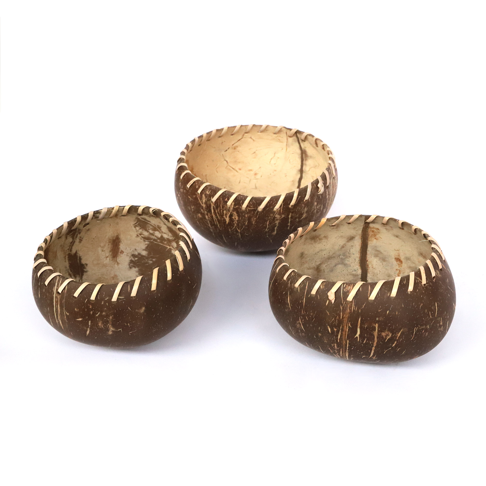 Kokosnuss-Schale, Ø 13-15 cm, H 8 cm von fischer's lagerhaus
