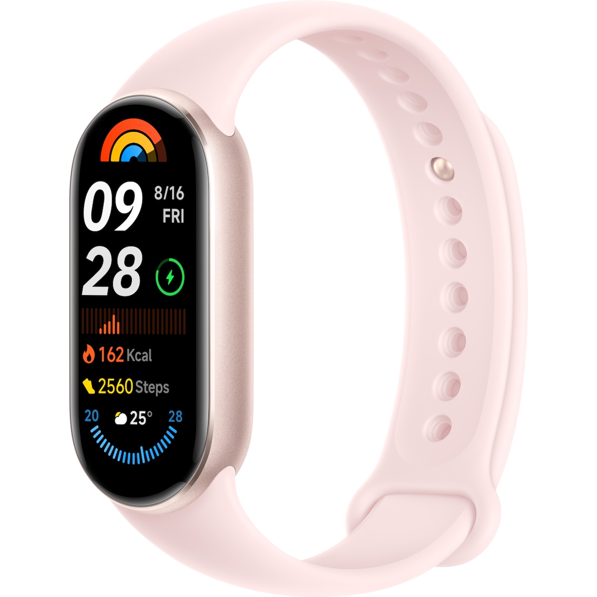 Xiaomi Smart Band 9 aktivitetsmåler (glacier silver)