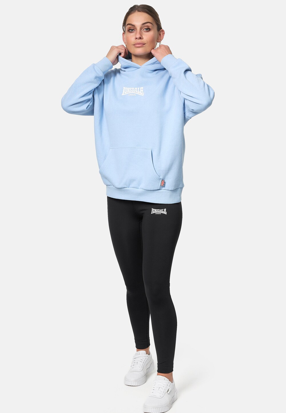 Lonsdale Frauen Kapuzensweatshirt Oversize KILMOTE