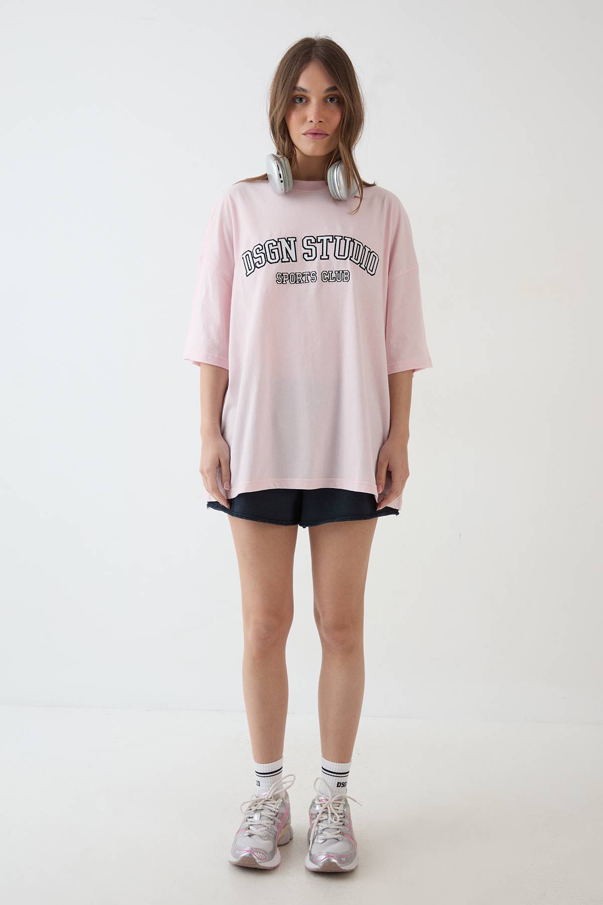 T-shirt Oversize À Appliqué Dsgn Studio