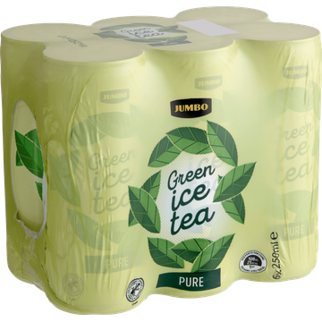 Jumbo Green Ice Tea Pure 6 x 250 ml