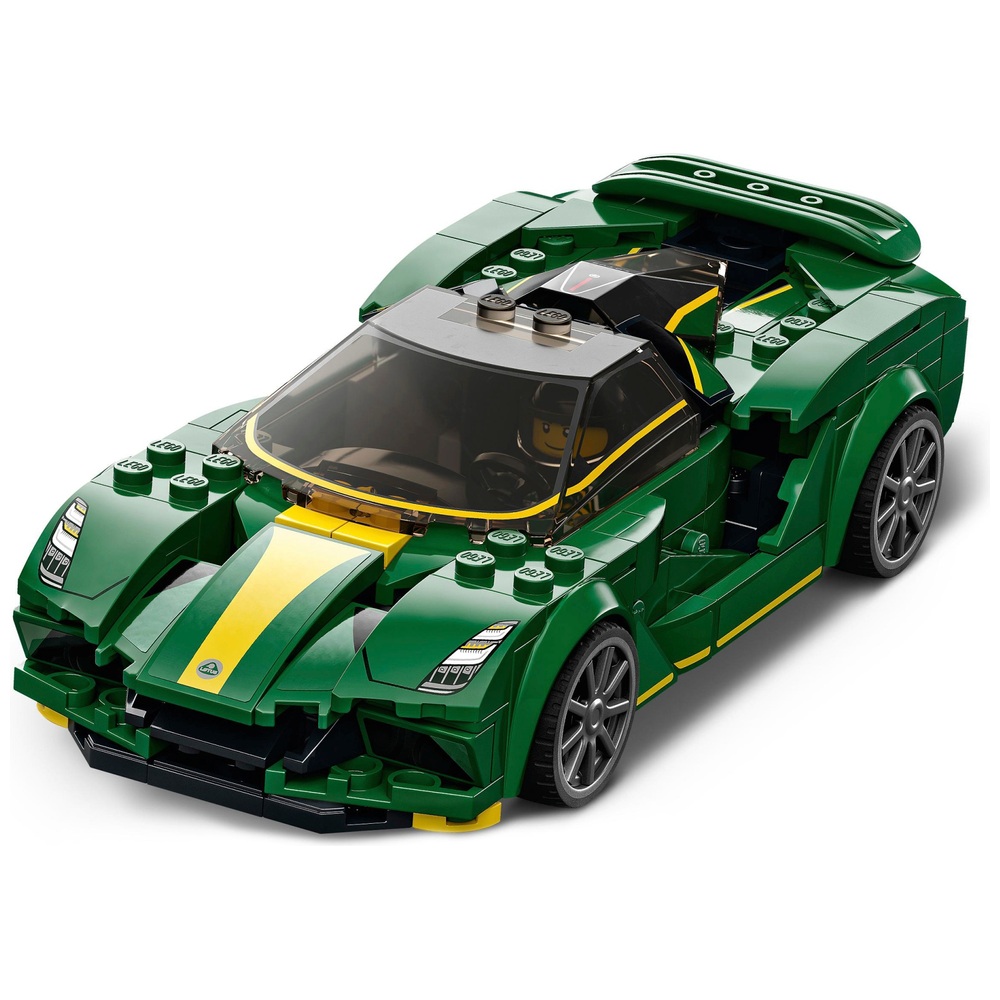 LEGO Speed Champions 76907 Lotus Evija Rennwagen-Modellspielzeug