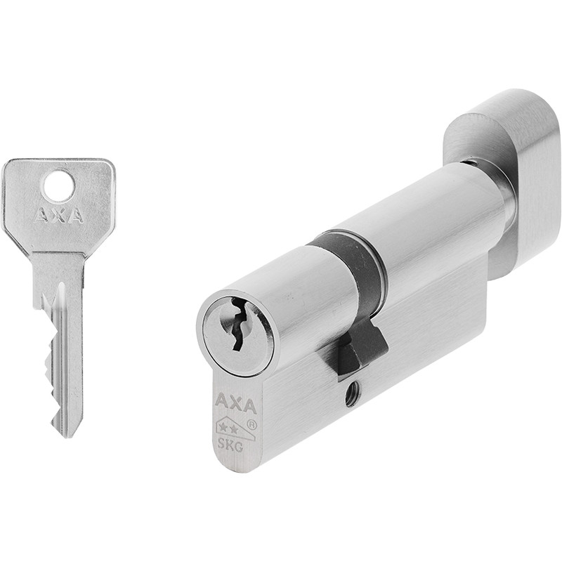 AXA veiligheidsknopcilinder SKG** 45-30mm*