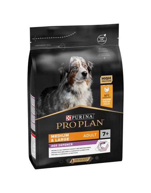 Pro Plan Dog Adult Senior Medium Large - Hondenvoer - Kip 3 kg