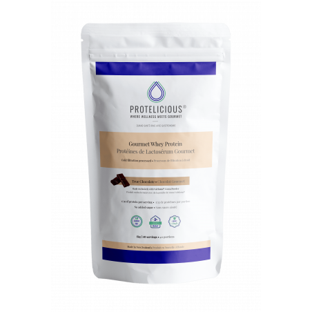 Protelicious Protéines de lactosérum - Chocolat Intense (1kg)