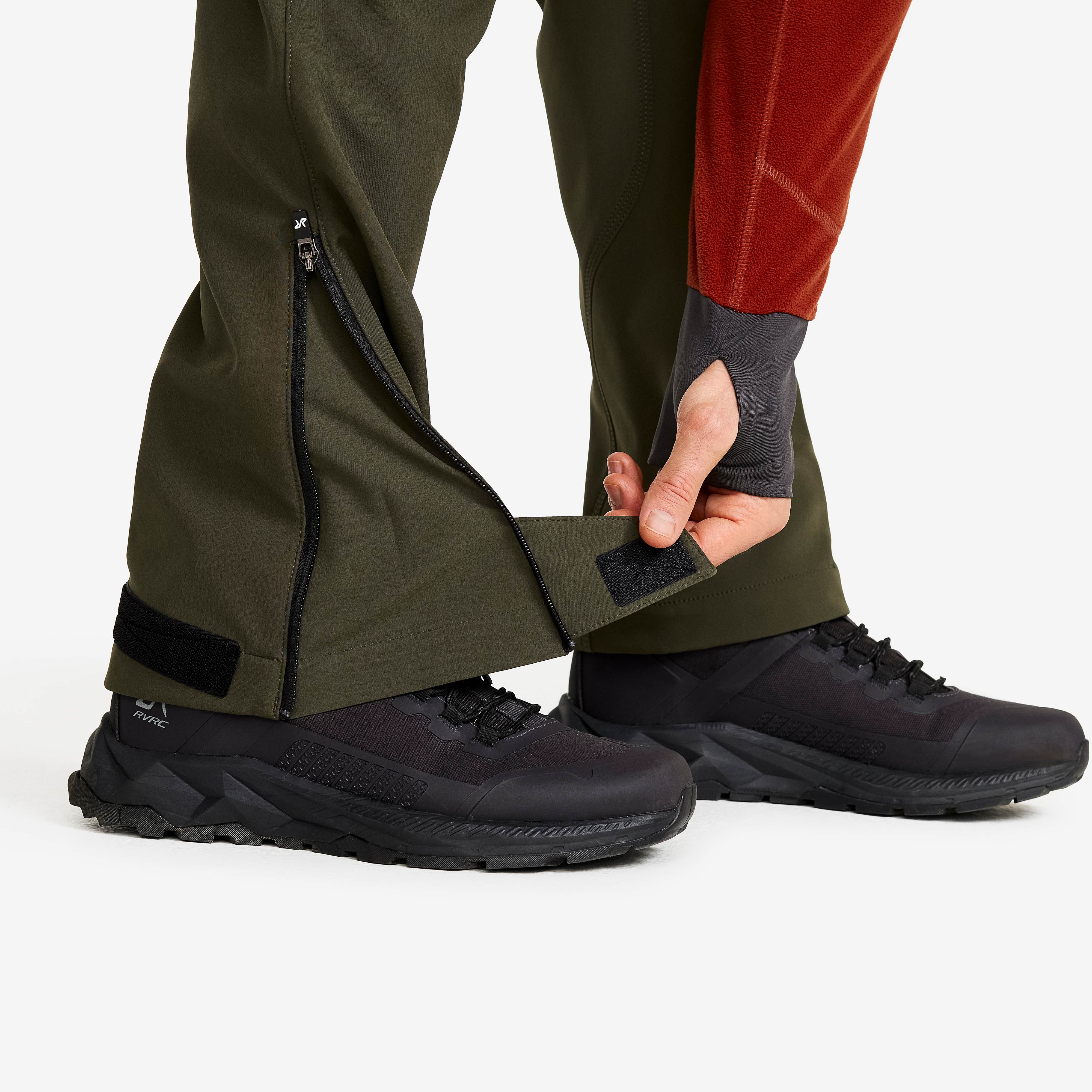 Hiball Essential Softshell Pants Herre Forest Night