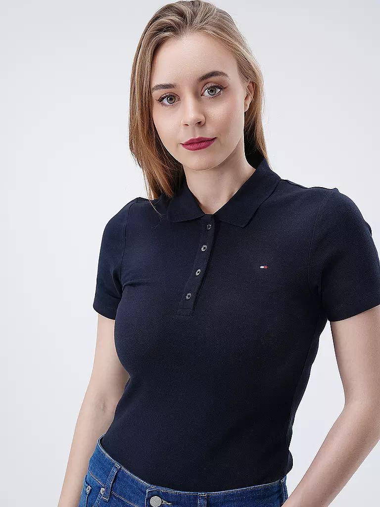 TOMMY HILFIGER Poloshirt 1985 dunkelblau