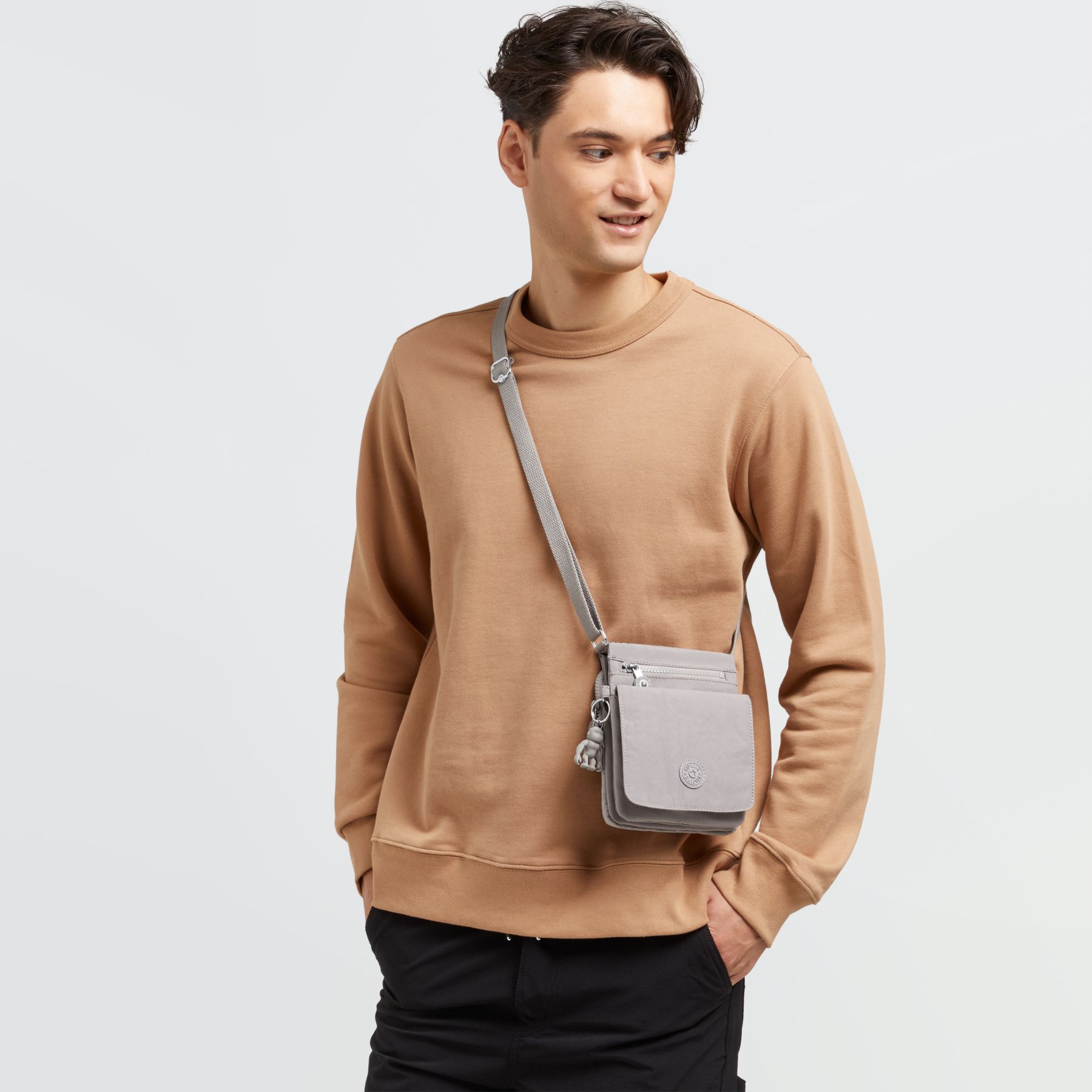 NEW ELDORADO Petit Sac à Bandoulière - Grey Gris