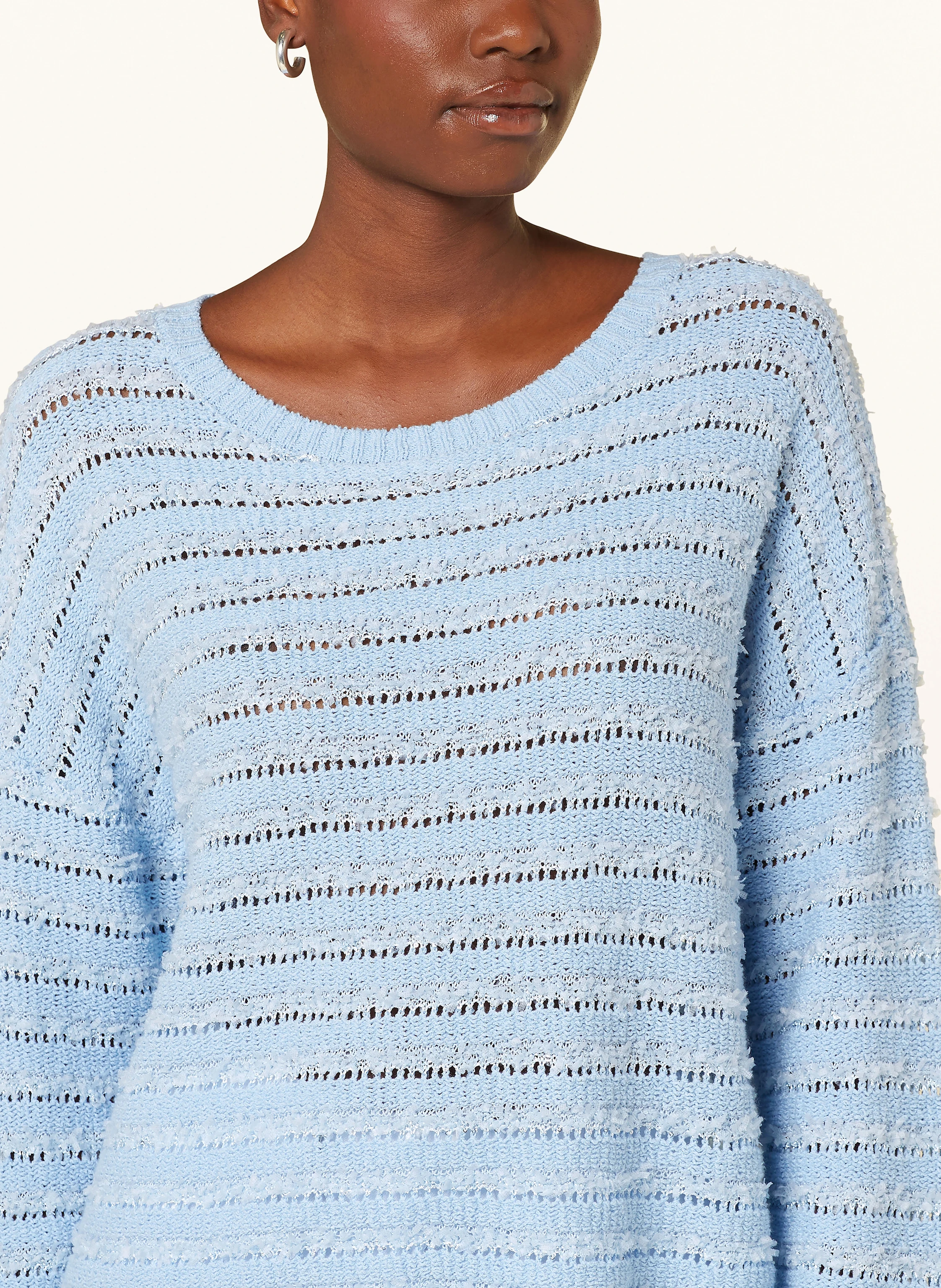MARC AUREL Pullover mit Pailletten