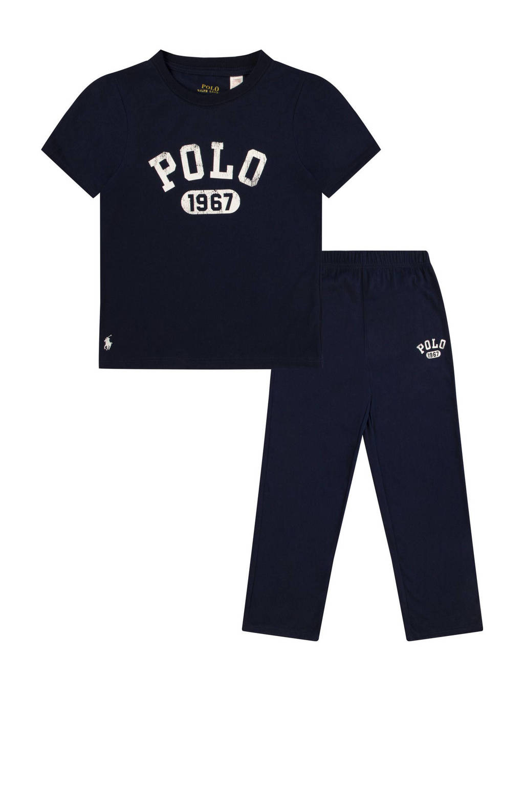 POLO Ralph Lauren pyjama donkerblauw met logo
