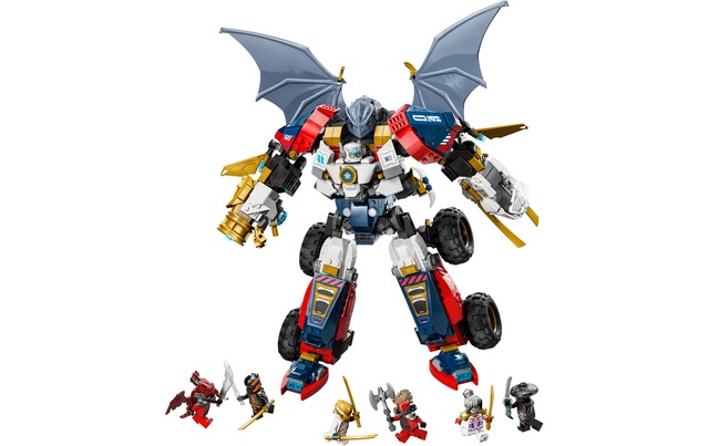 LEGO® Spielbausteine »Ninjago Zanes Ultra-Kombi-Mech 71834«