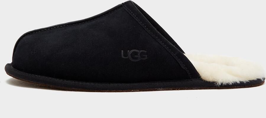 UGG Pantoffels Heren Sloffen Instappers Wol Harde zool Open hiel 1101111 Zwart