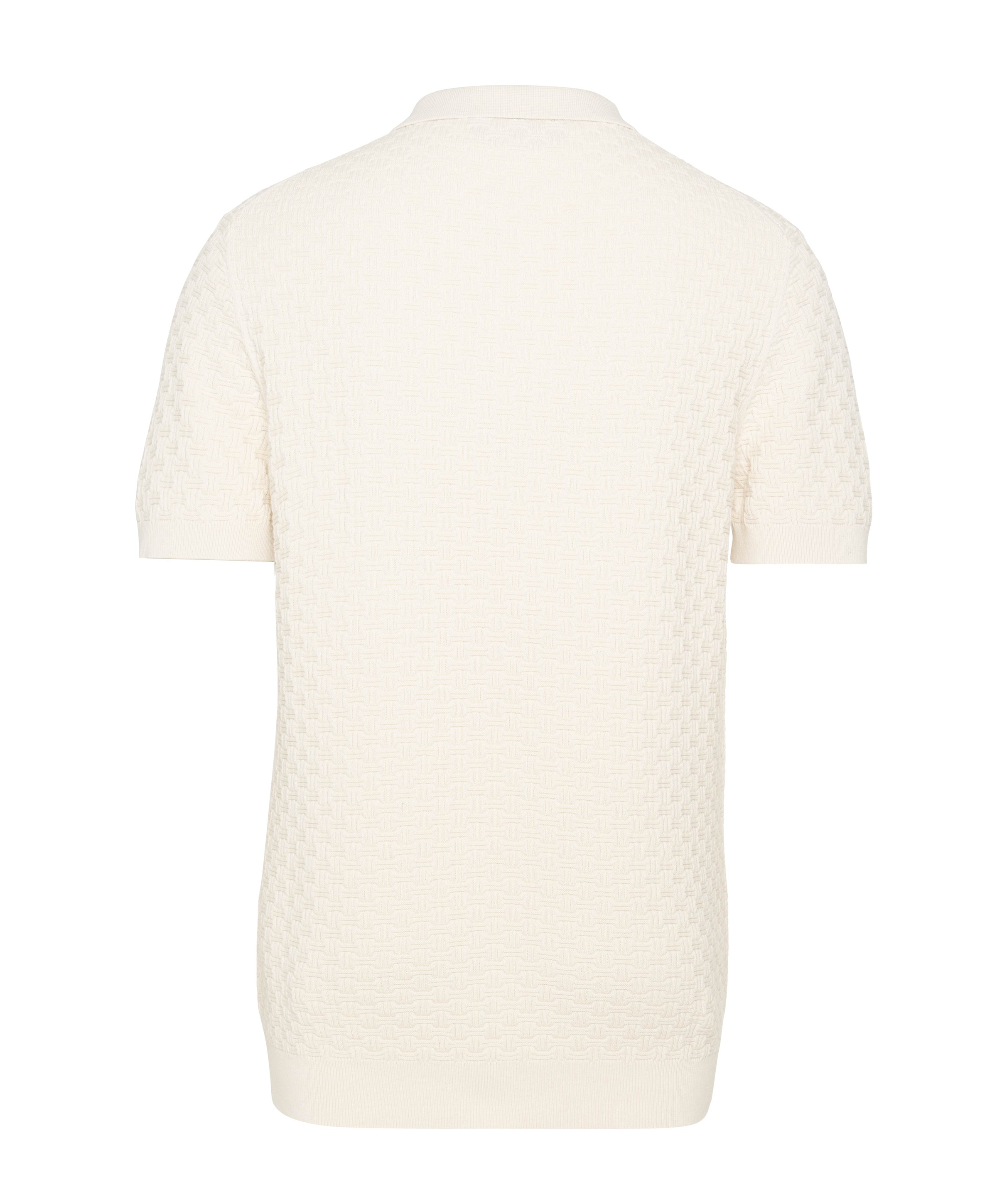 Scotland Blue Heren polo ecru