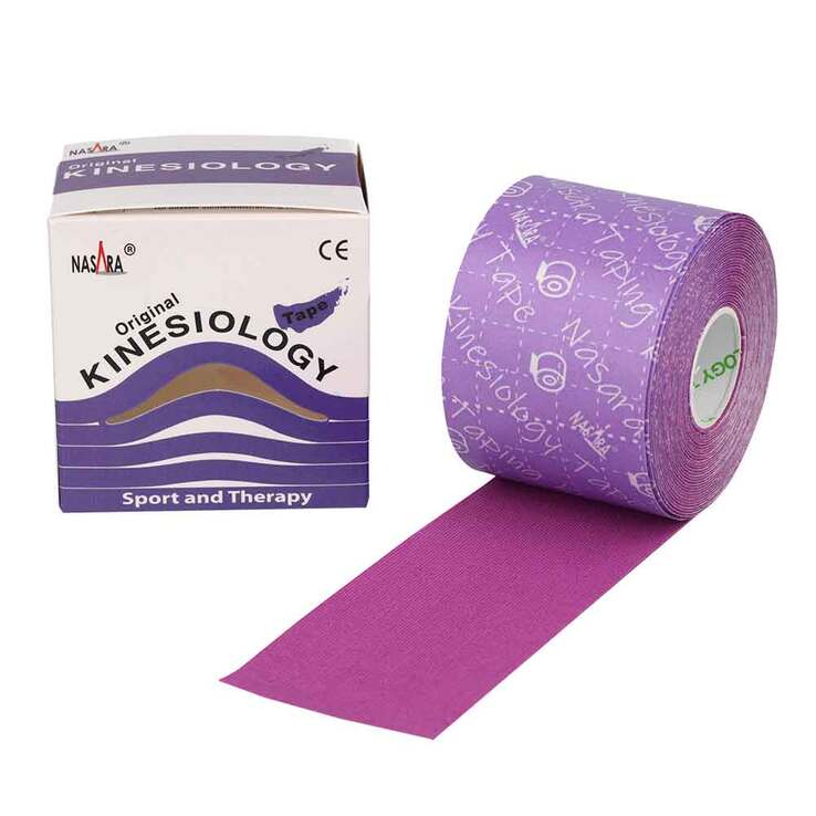 Kinesiotape Nasara 5cmx5m lila, 1 St