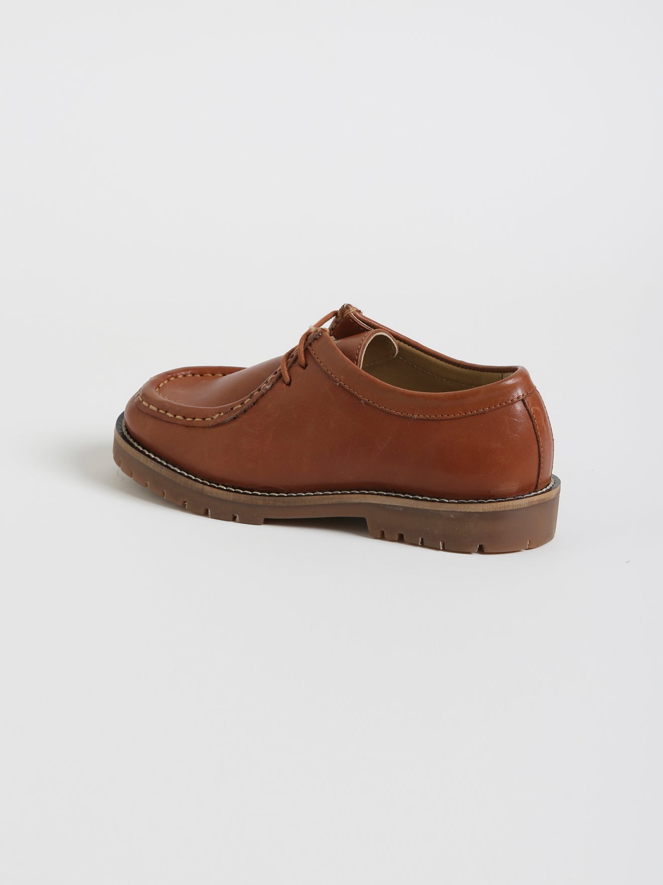 Derbies plateau Garçon en cuir
