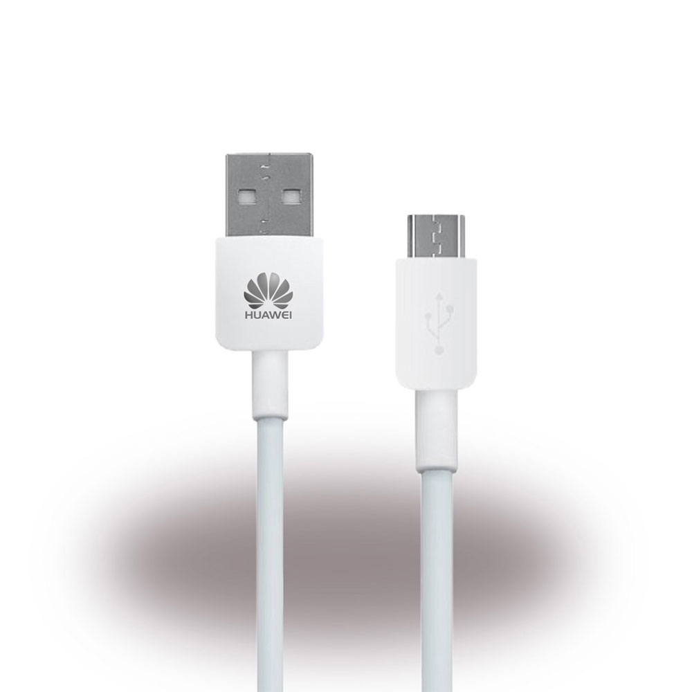 Huawei - (1m) P Smart Plus (2018) Micro USB Ladekabel - Weiss