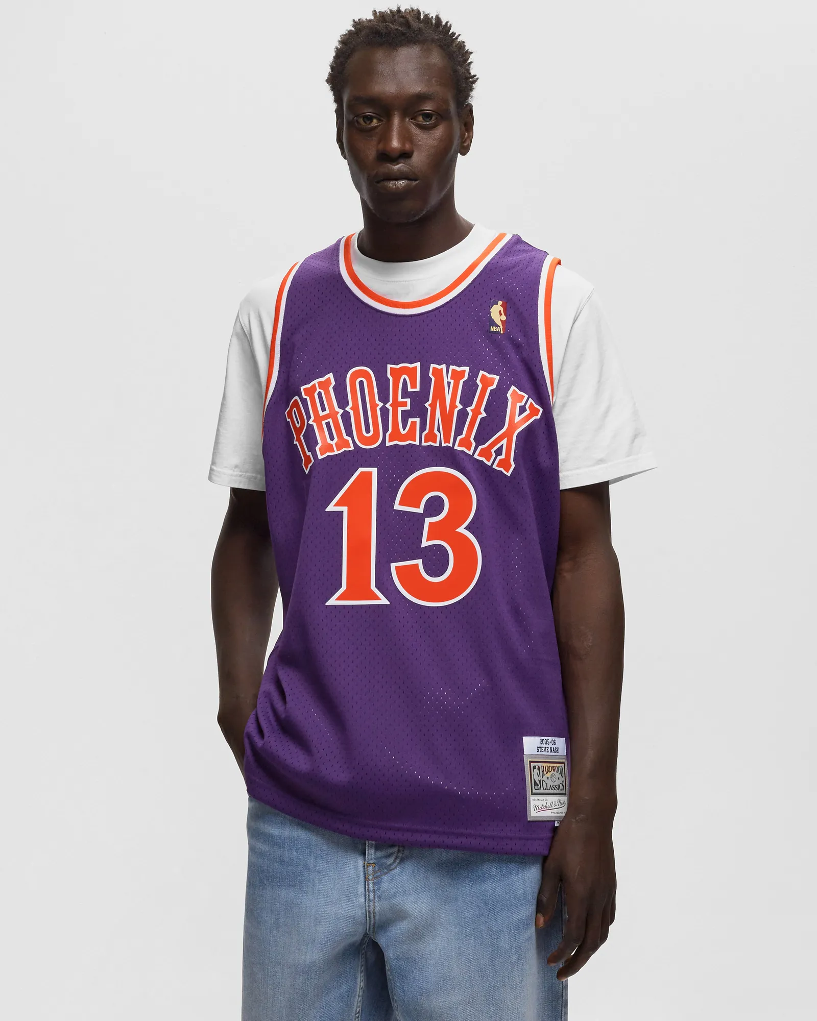 Camisa Mitchell & Ness NBA Swingman Suns HWC 2005-06 Steve Nash #13