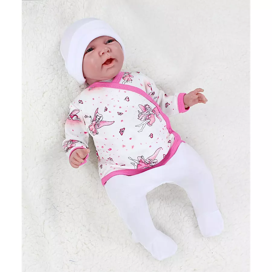 TupTam Baby Langarm Wickelshirt 5er Set pastellrosa