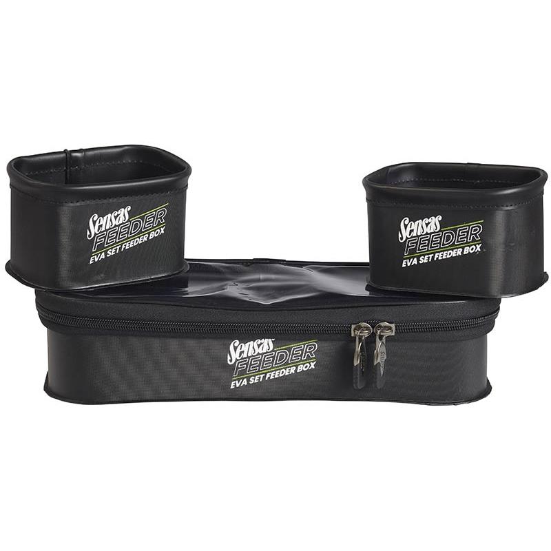 Set Bac Eva Sensas Eva Set Feeder Box