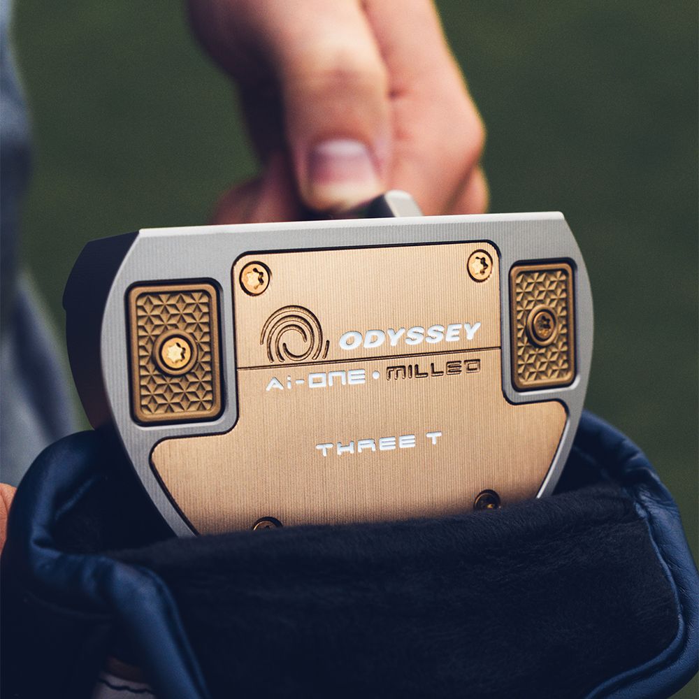 Ai-ONE Milled Three T S Silver Putter