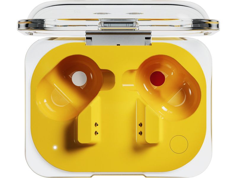 Nothing Ear Wireless In-Ear-Kopfhörer Ear (a) 3.Gen. Gelb Transparente In-Ear-Kopfhörer mit aktiver Geräuschunterdrückung