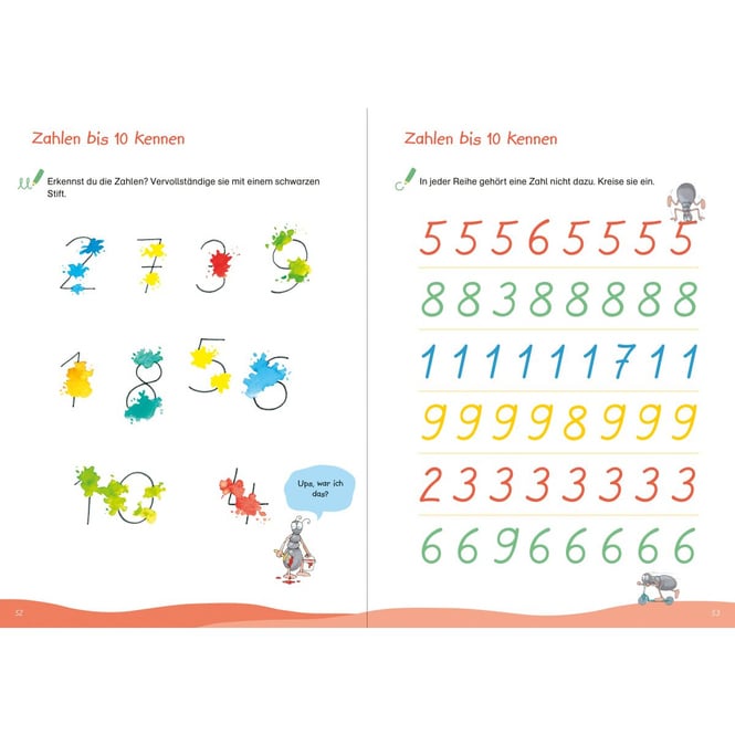 Fit für den Schulstart - Mein Übungsbuch