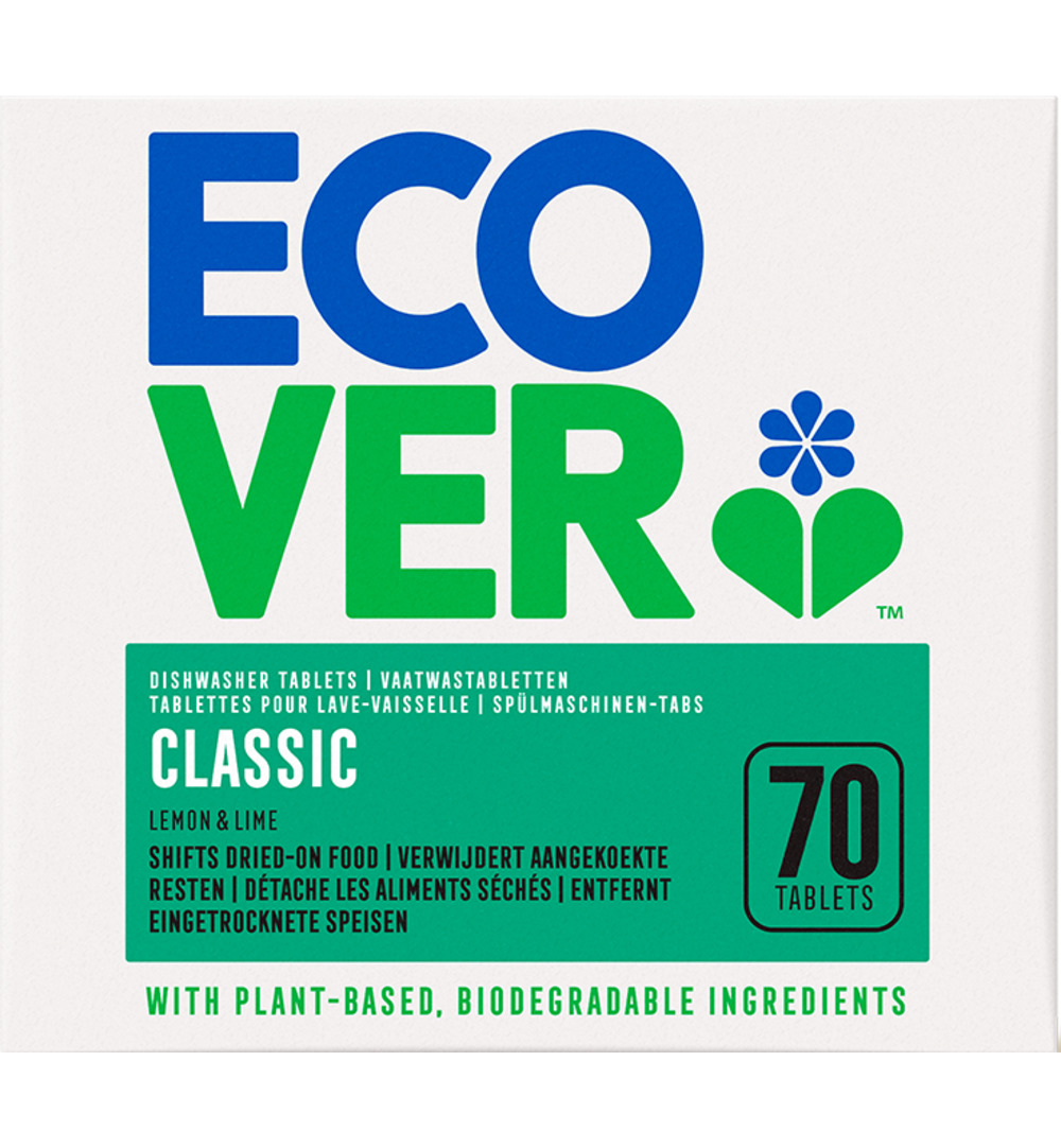 Ecover Vaatwasmachinetabletten (70 tabletten)