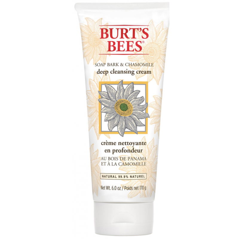Burt's Bees - Soap Bark & Chamomile Deep Cleansing Cream 170 ml - Rens