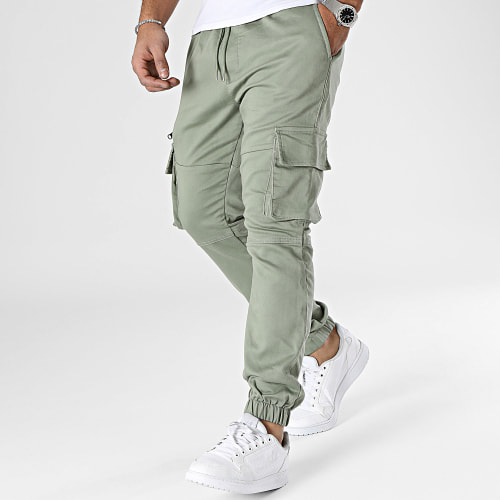 Pantalon Cargo Vert Kaki
