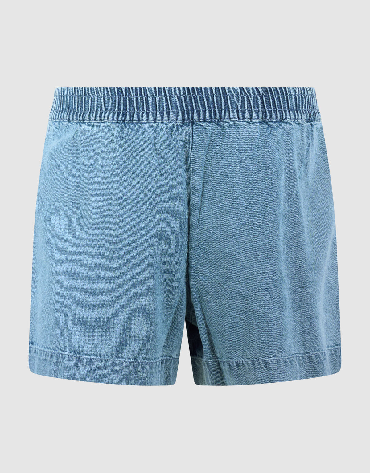Strass Denim Short Blauw