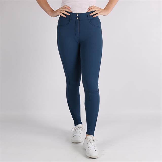 Rijbroek Montar Highwaist Megan 2.0 Full Grip Middenblauw