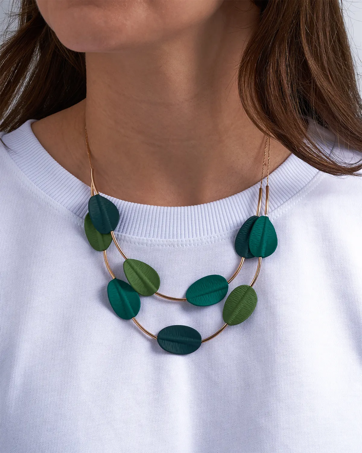 Layering Kette - Forest Glow
