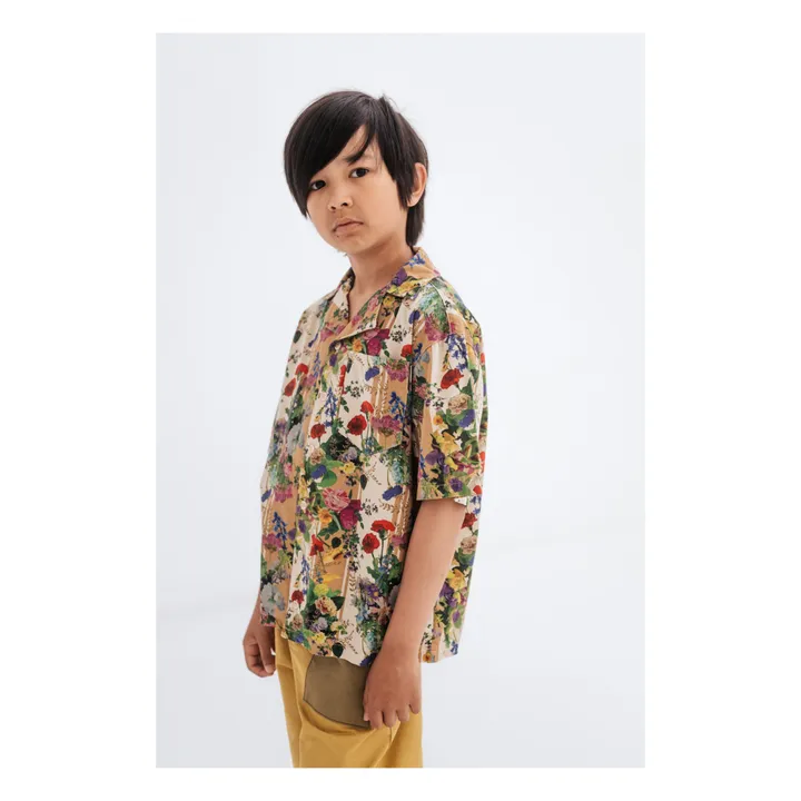 Repose AMS Chemise Coton Bio Fizzy | Jaune moutarde