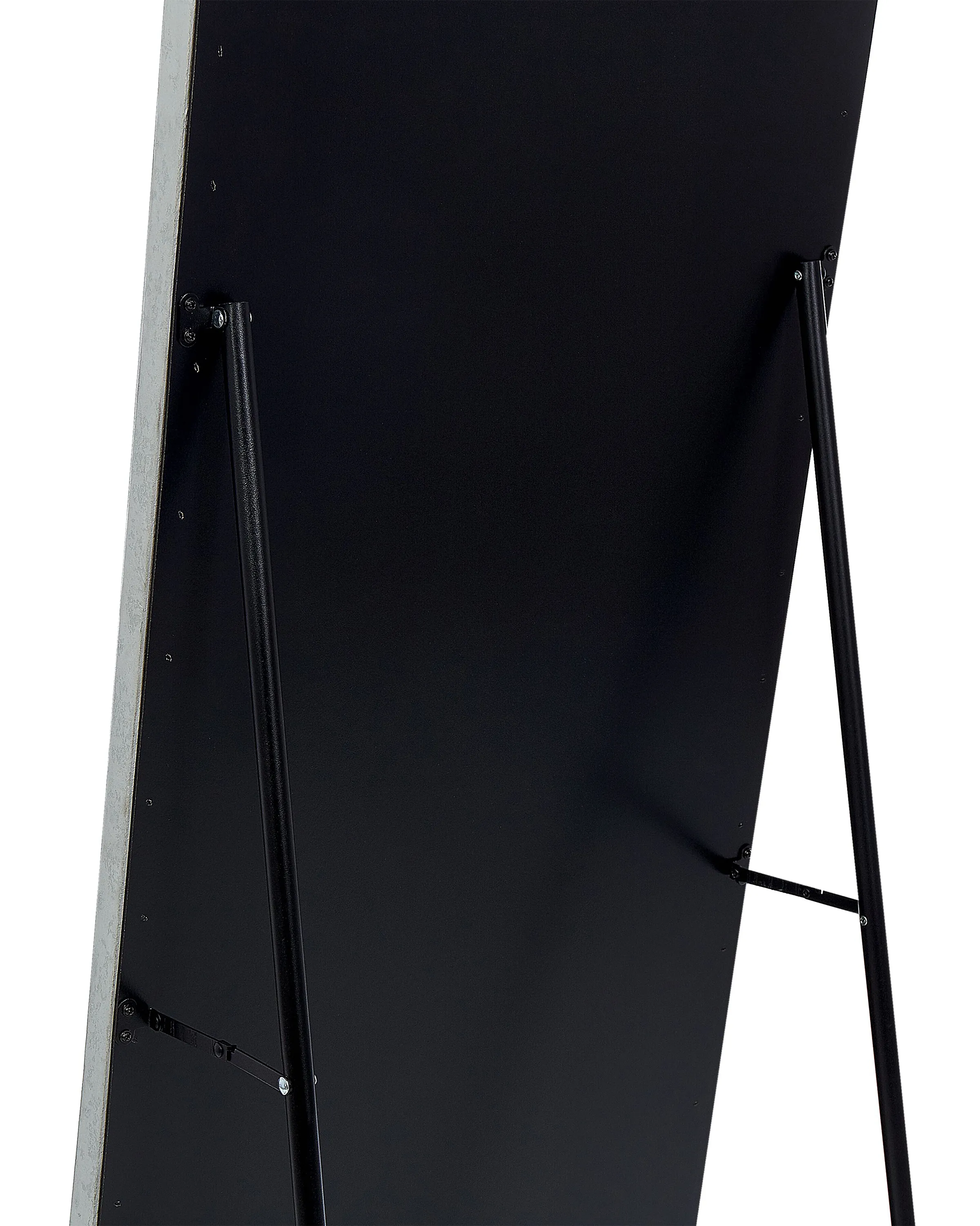 Staande spiegel LOCRONAN 150 cm Kunstleer Lichtgrijs