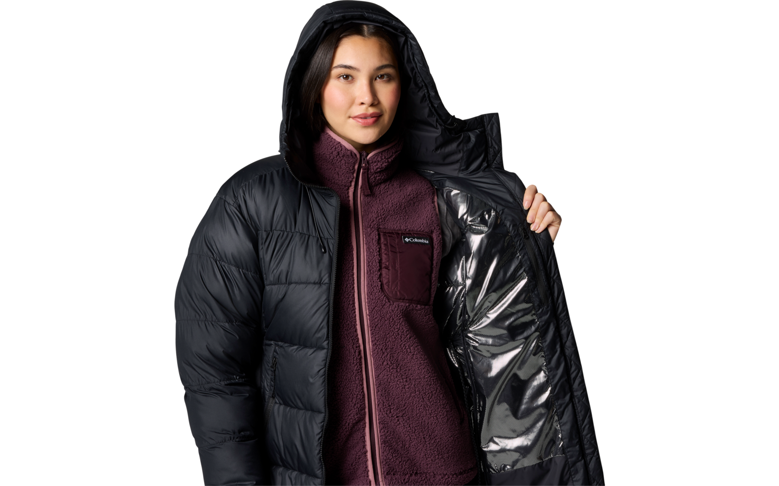 Columbia Pike Lake II lange Puffer  Damenjacke
