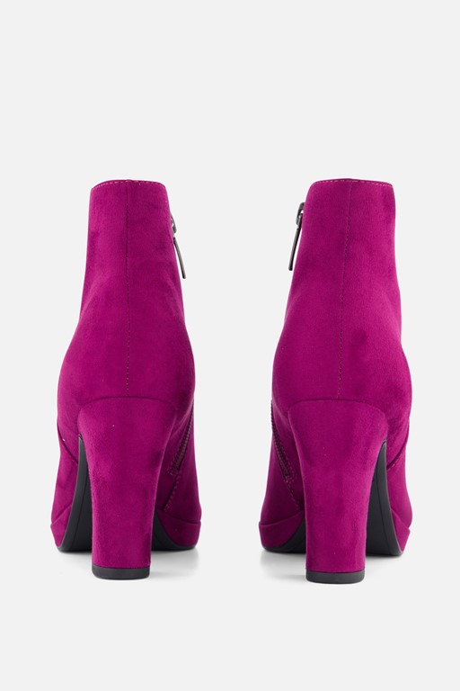 Tamaris Enkellaarsjes roze Textiel