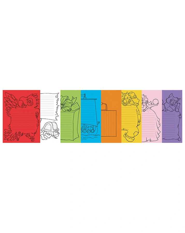 Flechtpapier-Set KUNTERBUNT 24-teilig