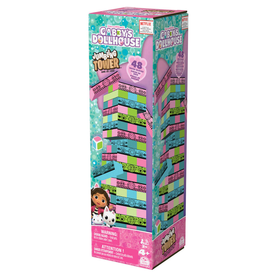 Gabby's Poppenhuis Jumbling Tower spel