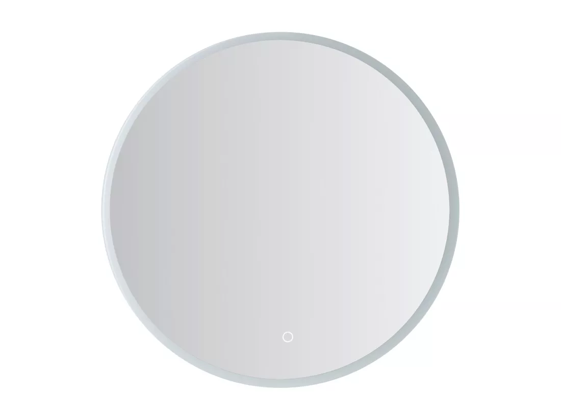 Miroir de salle de bain lumineux rond à leds anti-buée - D60 cm - DANIELA