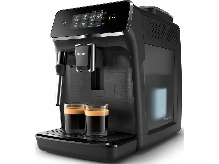 Philips Series 2200 EP2220 - Automatisk kaffemaskine med mælkeskummer - 15 bar - mat sort