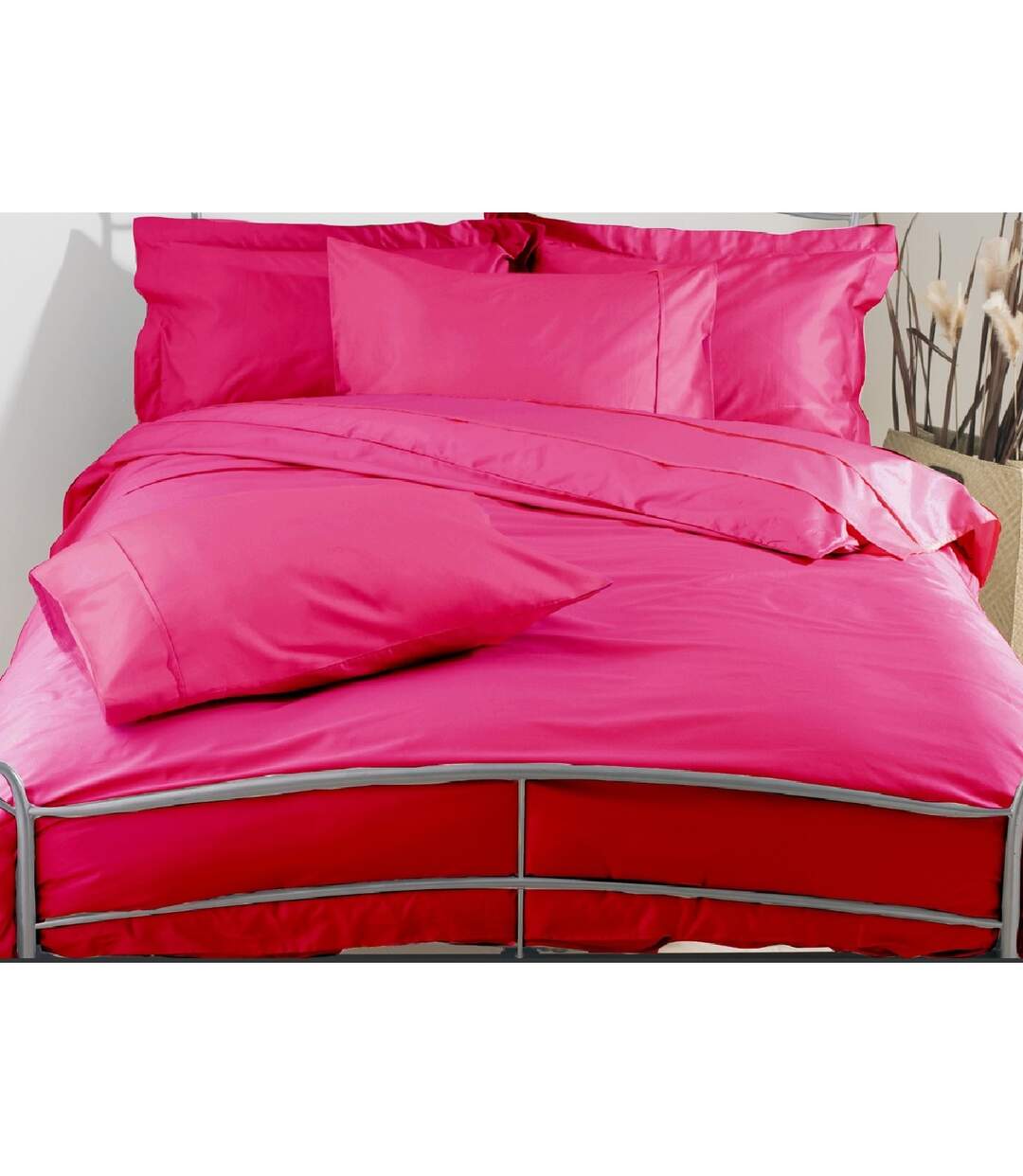 Belledorm - Parure de lit (Rose vif) - UTBM102