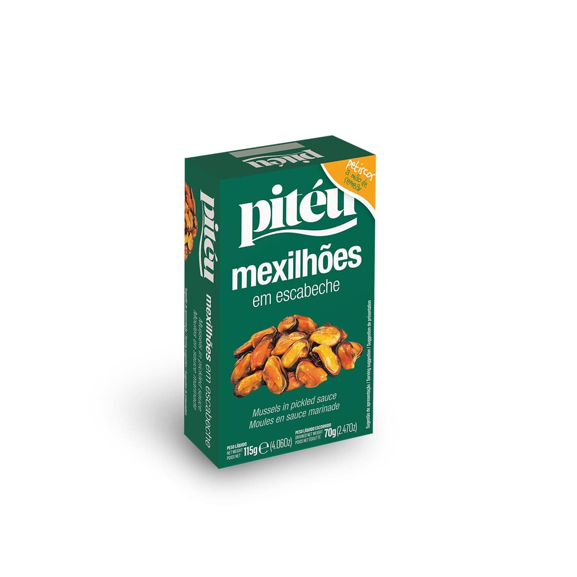 MEXILHÕES PITEU EM ESCABECHE 115(70)G