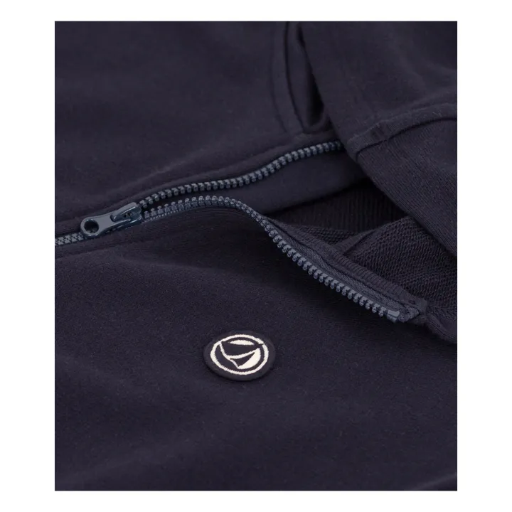 Petit Bateau Sweat Capuche Mambo | Bleu marine