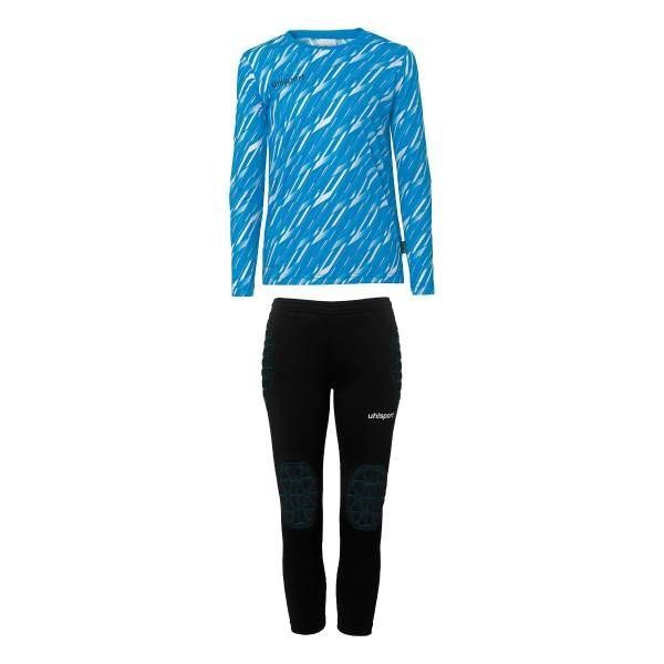Uhlsport Kit pour Gardien Progressive - Bleu/Noir Enfant