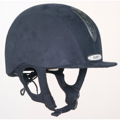 Capacete de equitação Junior X-air Plus, azul marinho