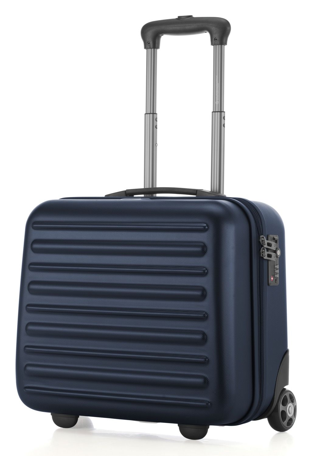 Tegel - mala de viagem rígida para piloto, cor bronze metálico fosco, certificação TSA, 38 cm, 32 litros