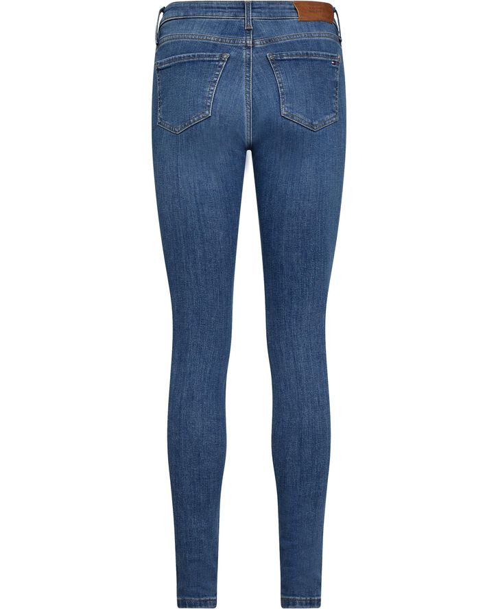 Tommy Hilfiger NOS COMO SKINNY RW MID BLUE Nos mid blue